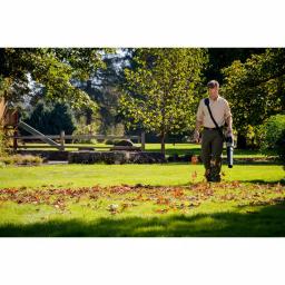 Oregon 40V Max Cordless Handheld Leaf Blower, 507 CFM, 131.5 MPH, with 4.0 Ah Battery and Charger thumbnail 3