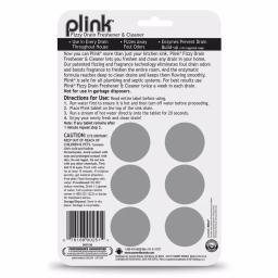 Plink Fizzy Drain Freshener and Cleaner, Lemon Scent, 6-Count thumbnail 2