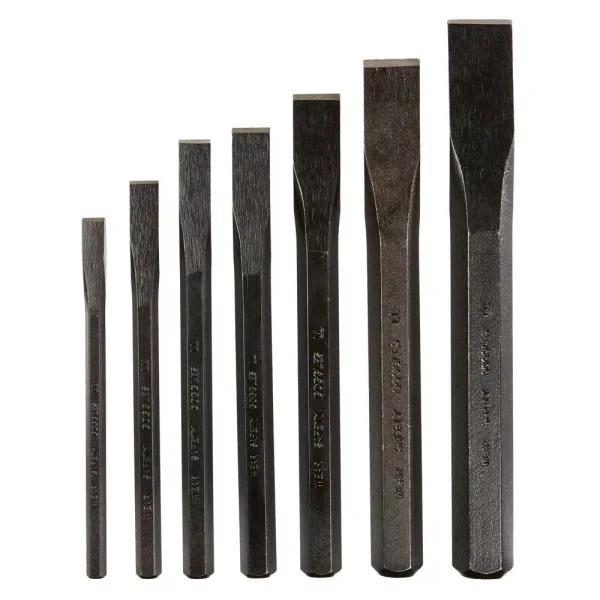 GearWrench 7-Piece Cold Chisel Set with Tool Roll