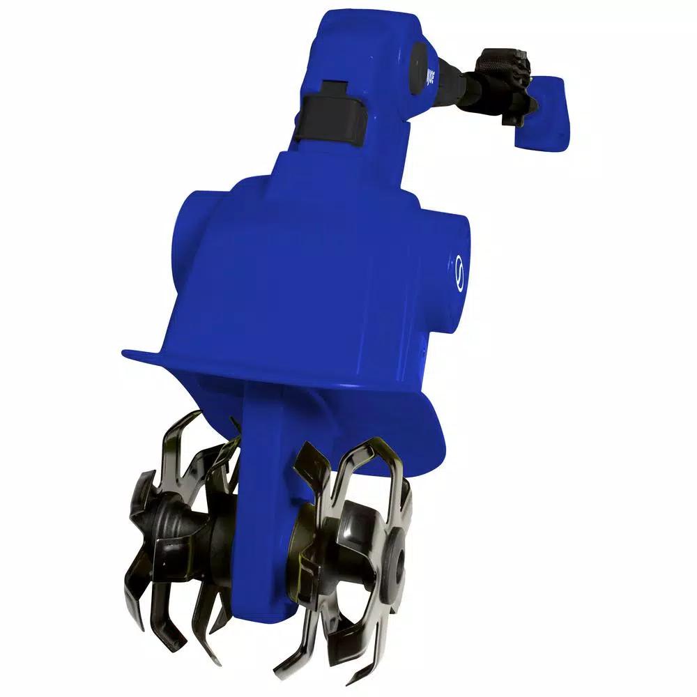 Sun Joe 4.5 Amp Electric Multi-Tool Lawn Care System - Hedge Trimmer, String Trimmer, and Garden Tiller