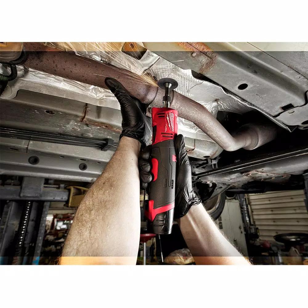 Milwaukee M12 FUEL 12V Brushless Cordless 1/4 in. Straight Die Grinder (Tool-Only)