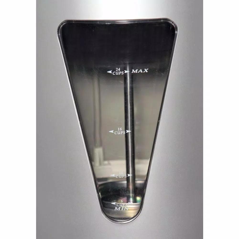 Total Chef 24-Cup Electric Coffee and Wine Urn - Silver Stainless Steel Server