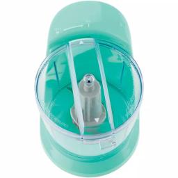Brentwood Appliances MC-109BL 1.5 Cup Mini Food Chopper and Slicer, Blue thumbnail 2