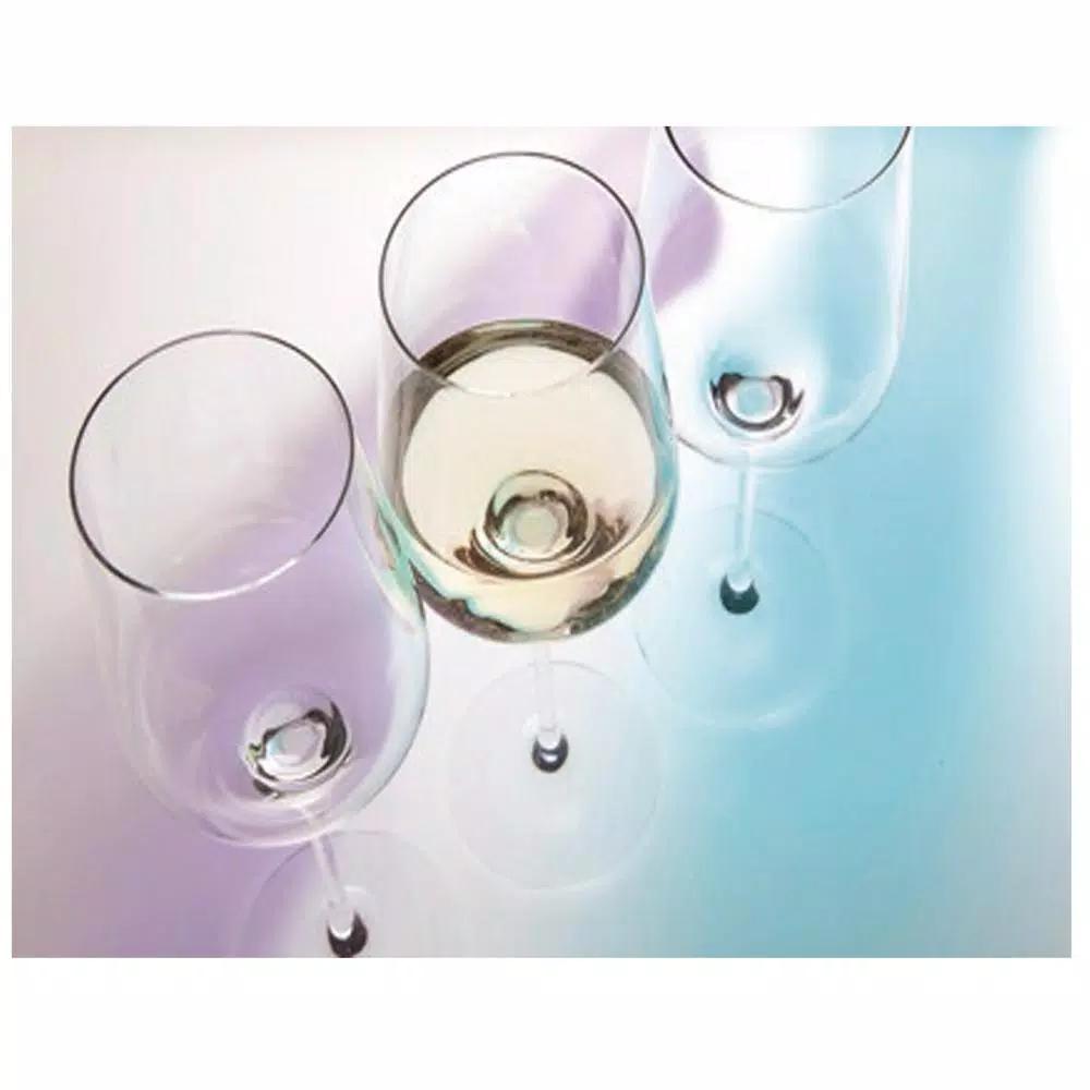 BergHOFF Chateau 6-Piece White Wine Glass Set, 8.5 oz Clear Glass