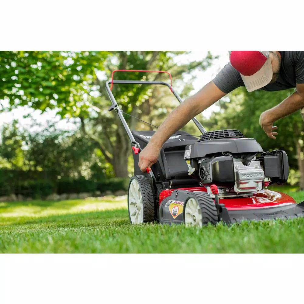 Troy-Bilt 21 in. Gas Push Mower with 160cc Honda Engine and TriAction Cutting System