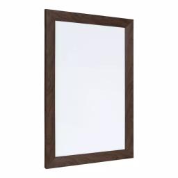 DesignOvation Kate and Laurel Beatrice Walnut Brown Magnetic Dry Erase Memo Board thumbnail 2