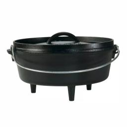 Lodge 4 Qt. Cast Iron Dutch Oven with Lid and Bail Handle thumbnail 1