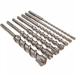 Kateya 7-Piece Carbide Tipped SDS MAX Masonry Drill Bit Set for Concrete, Brick, and Stone thumbnail 2