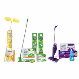 Swiffer Sweeper 2-in-1 Dry and Wet Mop Starter Kit with Microfiber Flat Mop Head thumbnail 6
