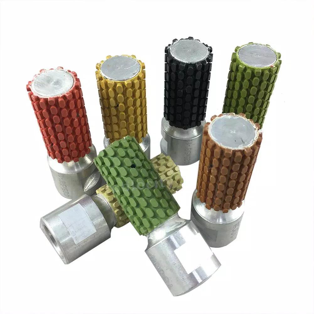 Toolocity 1 in. Wet Diamond Polishing Drum Wheel Set (7-Piece) with 5/8-11 Thread