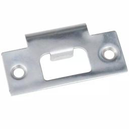 Toledo Fine Locks Satin Nickel Privacy Lever Set - Wave Style Interior Door Handle thumbnail 4