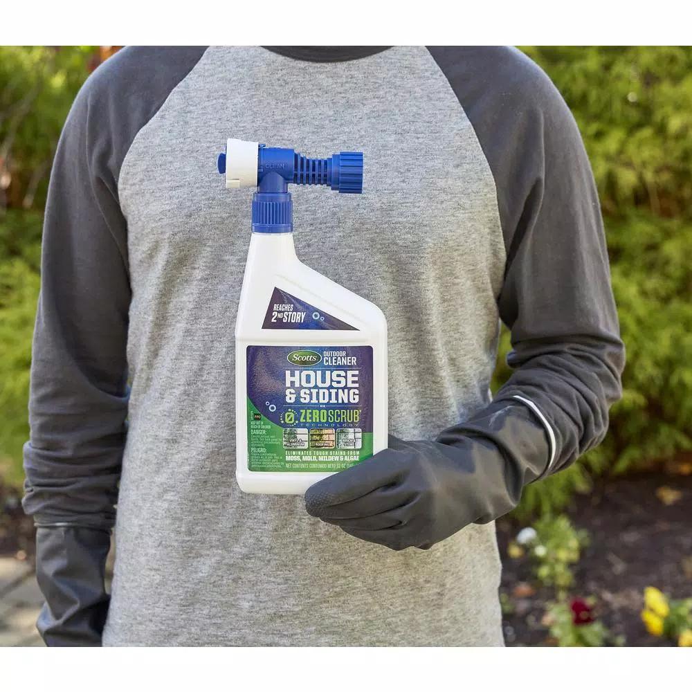 Scotts Outdoor Cleaner plus OxiClean House and Siding Ready-To-Spray, 32 oz.