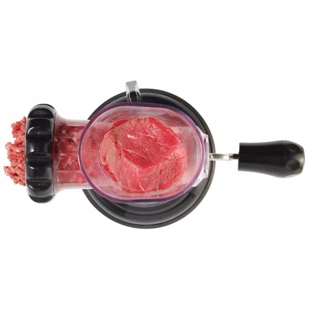 Starfrit Manual Meat Grinder with Suction Base and Stainless Steel Blades