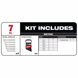 Milwaukee 24-Piece Torque Lock Locking Pliers and Wrench Set with Metric and SAE Combination Wrenches thumbnail 3