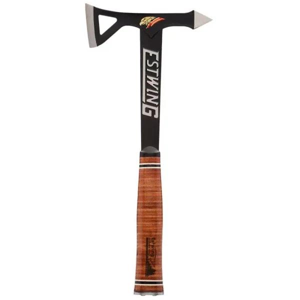 Estwing Black Eagle Tomahawk Axe with Durable Leather Grip