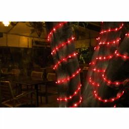 DEERPORT DECOR 16 ft. Red LED Mini Rope Light, 80-Light Flexible Indoor/Outdoor Specialty Lights thumbnail 4