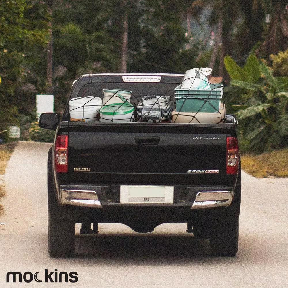 Mockins Heavy-Duty Bungee Cargo Net, 20 in. x 36 in. Stretches to 42 in. x 74 in.