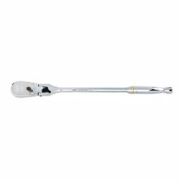 GEARWRENCH 1/2 in. Drive 90-Tooth Locking Flex Head Teardrop Ratchet, 17 in. thumbnail 4