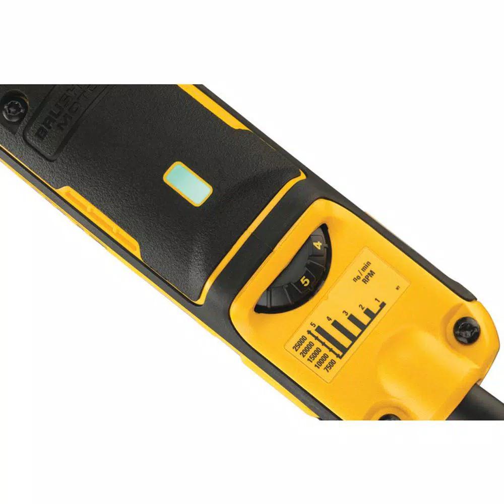 DEWALT 13-Amp Brushless 2 in. Variable Speed Die Grinder with Lock-On Paddle Switch
