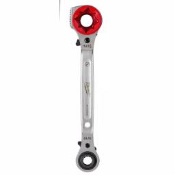 Milwaukee Lineman's 5-in-1 Ratcheting Wrench with Milled Strike Face thumbnail 3