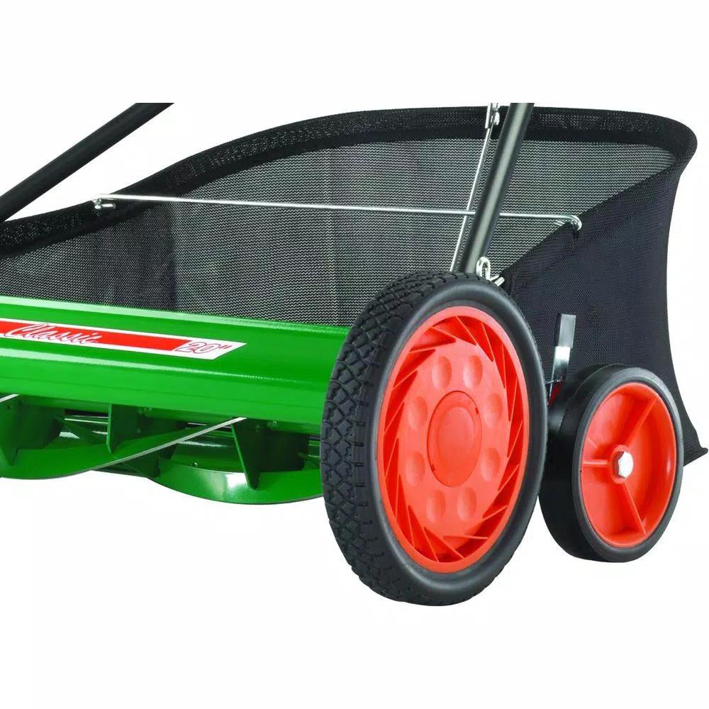 Scotts 20 in. Manual Walk Behind 5-Blade Reel Mower with Grass Catcher