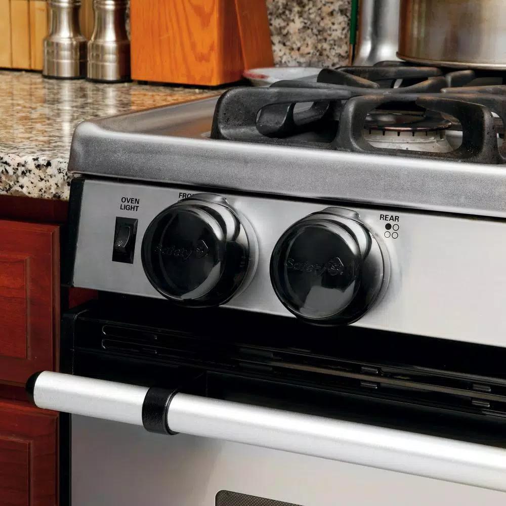 Safety 1st Stove Knob Covers, 5-Pack Heat-Resistant Child Safety Locks