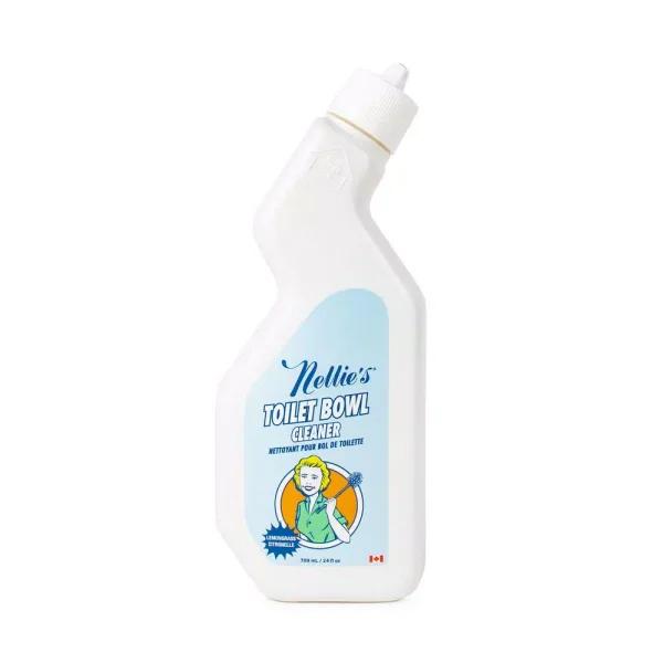 Nellie's Toilet Bowl Cleaner, Plant-Based Formula with Lemongrass Scent, 24 oz