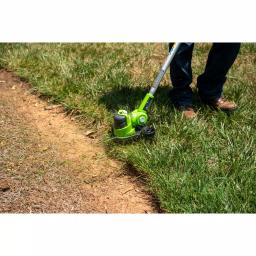 Greenworks 24V Cordless String Trimmer with 2.0 Ah Battery and Charger, 12 in. Cutting Width thumbnail 10