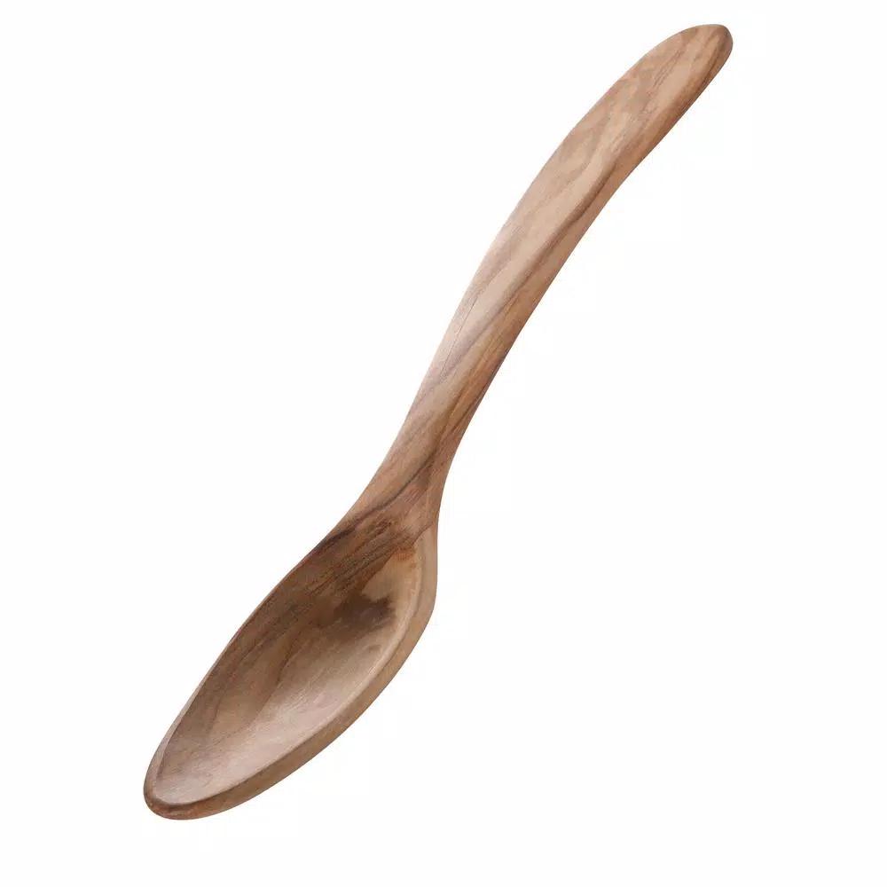Hutzler Olive Wood Serving and Salad Spoons, Set of 2