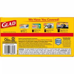 Glad 13 Gallon Tall Kitchen Drawstring Trash Bags, Febreze Hawaiian Aloha Odor Shield, 40-Count thumbnail 8