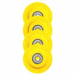 JC Hammer 2 in. Screening Wheels Pro Pack, 4-Pack Replacement Wheels for Spline Sizes 065-260 thumbnail 3