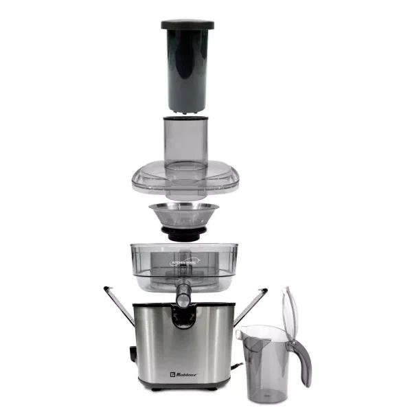 Koblenz Kitchen Magic Collection 2-Speed Juice Extractor, 50 oz. Capacity, Black