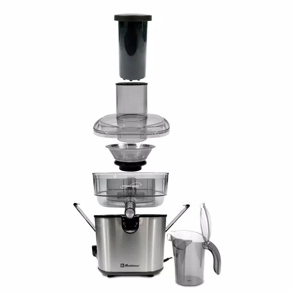 Koblenz Kitchen Magic Collection 2-Speed Juice Extractor, 50 oz. Capacity, Black