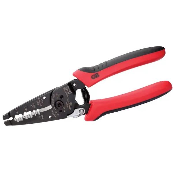 Gardner Bender Dual NM Cable Stripper and Cutter with Power Spring Return and Locking Handle