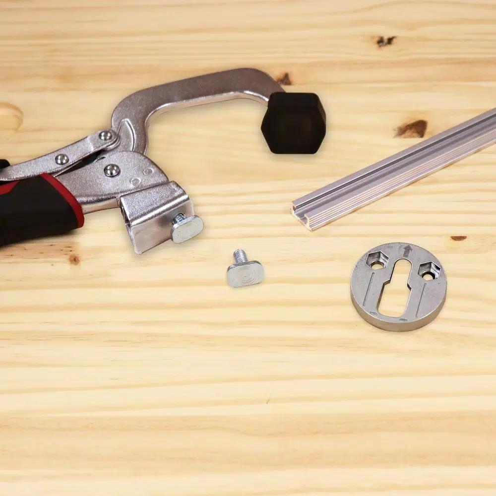Milescraft 6 in. Bench Clamp and Attachment Set with ClampAnchor Set