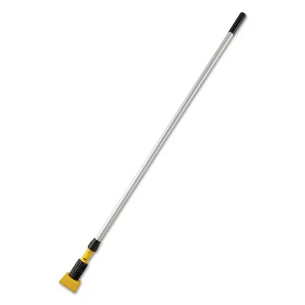 Rubbermaid Commercial Products Gripper 54 in. Aluminum Clamp-Style Mop Handle with Plastic Jaws