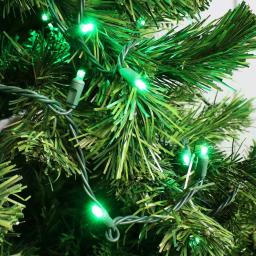 Sunnydaze Decor 22 ft. Green LED Angle String Lights, 70-Count Multi-Seasonal Novelty Bulbs thumbnail 4