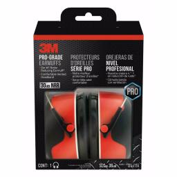 3M Pro-Grade Earmuffs, High Noise Reduction Rating (NRR 30 dB) Hearing Protection thumbnail 2