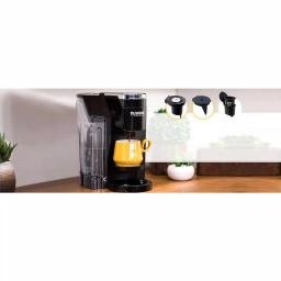 NuWave Bruhub Black Single Serve Coffee Maker with 42 oz. Carafe and Hot Water Function thumbnail 6