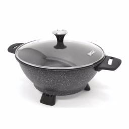 Starfrit The Rock Electric Multi-Pot Wok with Nonstick Cast-Aluminum Body and Bakelite Handles thumbnail 6