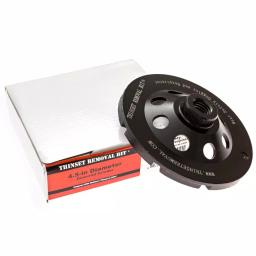 Thinset Removal Bit 4.5 in. Double Row Diamond Grinding Cup Wheel for Masonry and Thinset Removal thumbnail 3