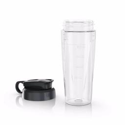 BLACK+DECKER Replacement 18 oz. Tritan Personal Blender Jar with Travel Lid, Black thumbnail 1