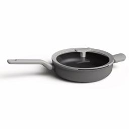 BergHOFF Leo 3.1 qt. Aluminum Nonstick Saute Pan with Glass Lid, Grey thumbnail 1