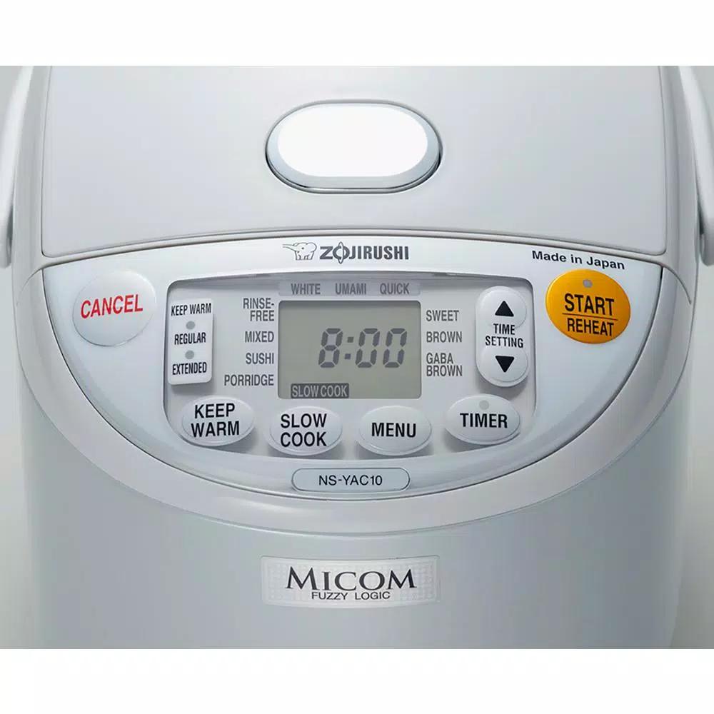 Zojirushi Umami 7-Cup Rice Cooker with Non-Stick Inner Pan, Pearl White