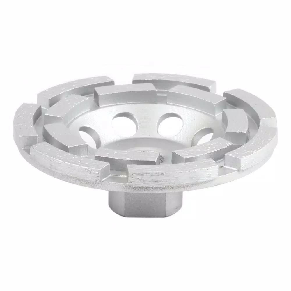 Forney 4 in. Diamond Cup Wheel for Concrete, Masonry, and Stone