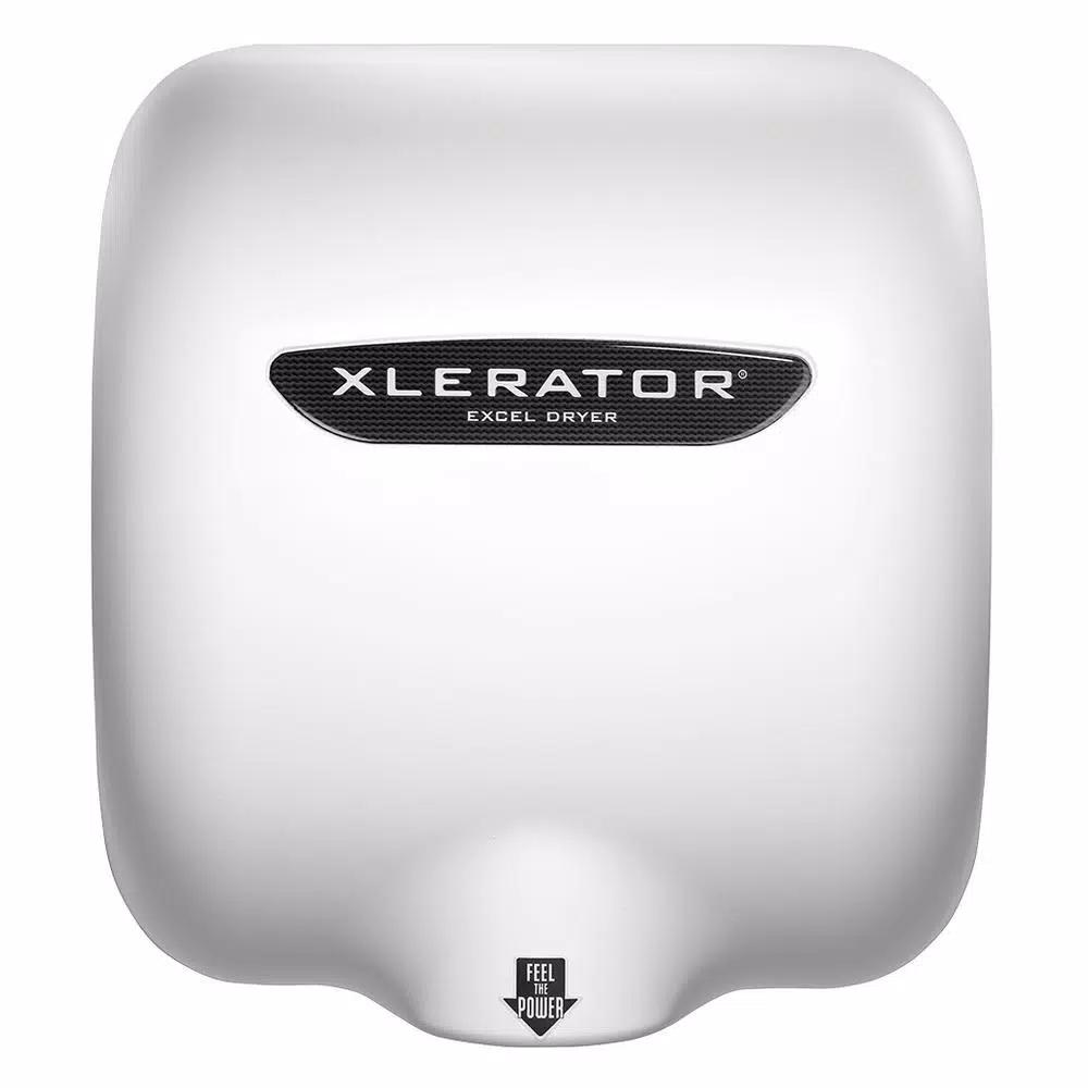 XLERATOR High-Speed Automatic Electric Hand Dryer with White BMC Cover