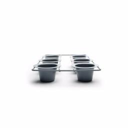 Fox Run Popover Pan Set of 6, Non-Stick Heavy Gauge Carbon Steel Bakeware thumbnail 3