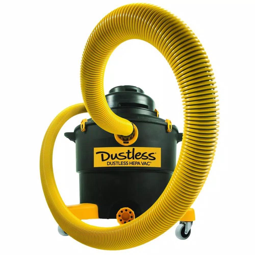 Dustless Technologies DustlessVac 16 Gal. Certified HEPA Wet/Dry Vacuum - 5 HP