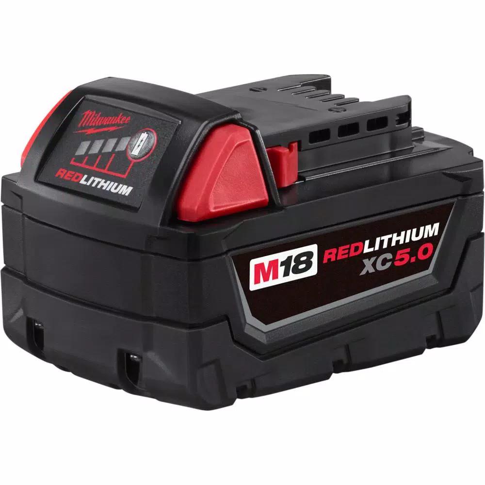 Milwaukee M18 FUEL 1/4 in. Brushless Cordless Die Grinder Kit with Two 5.0 Ah Batteries and Charger