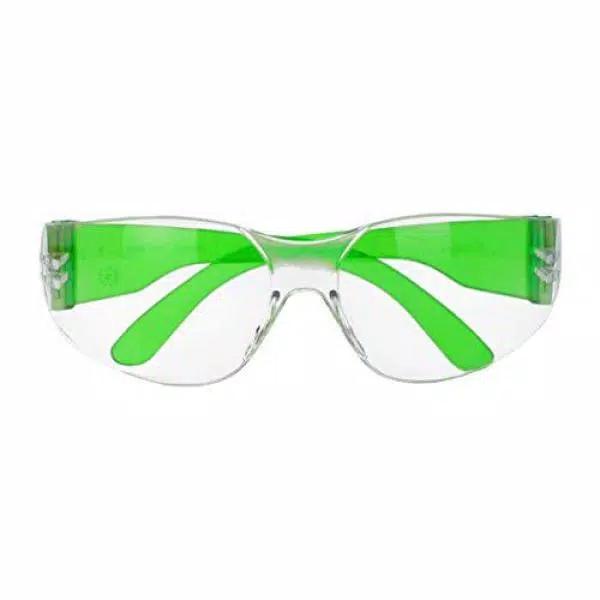 Safe Handler Hyline Safety Glasses with Anti-Scratch Clear Lenses, 12-Pair Assorted Color Pack